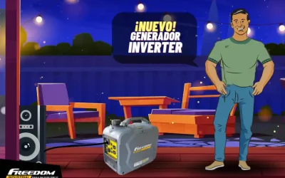 Generador Inverter FR 1600 IS: potencia industrial que trabaja tan fuerte como tú